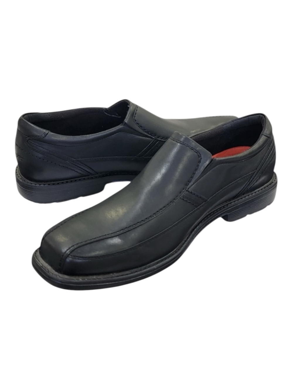 Rockport Men's Style Leader 2 Bike Loafer Black Wide Width Office Work Size 12W